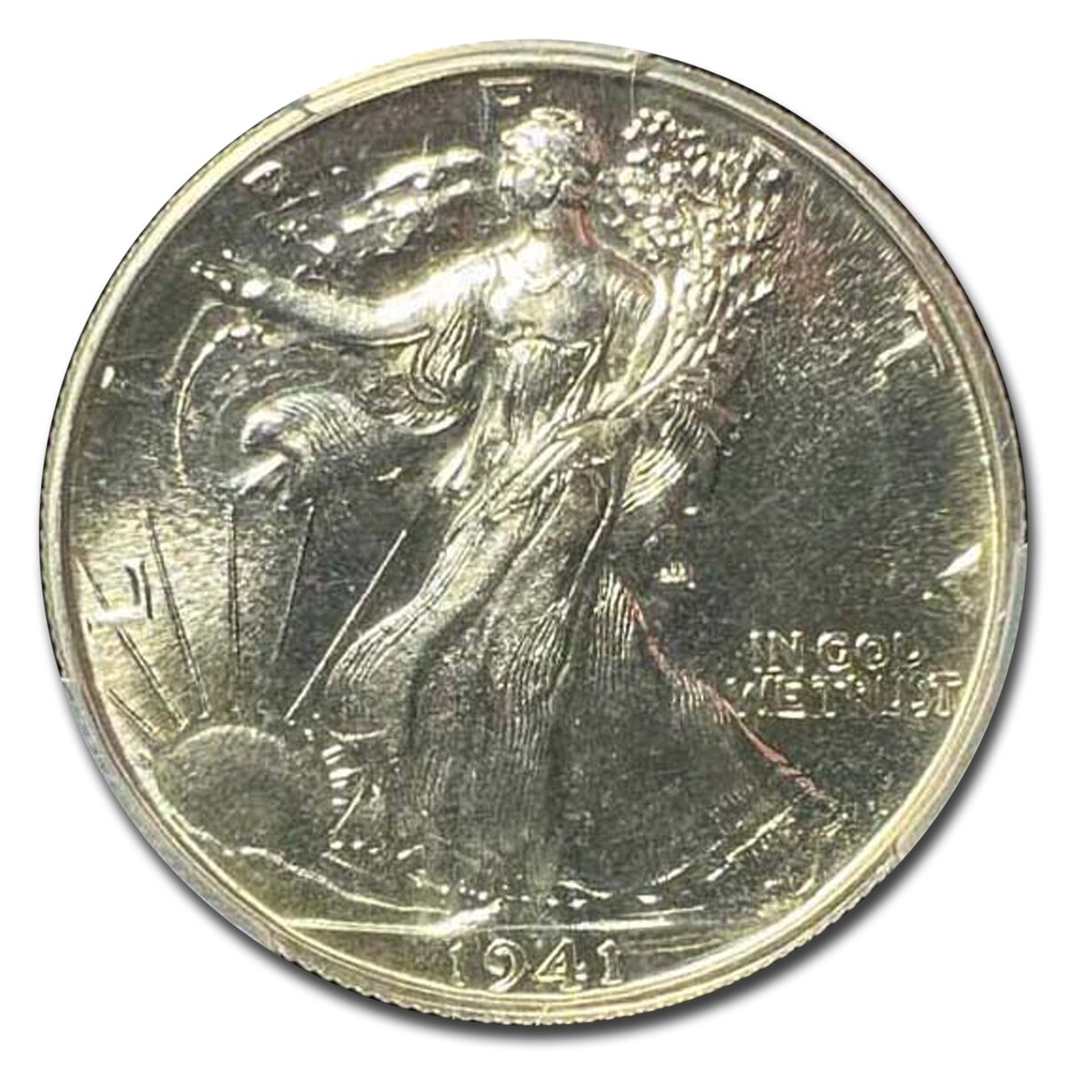1941 Walking Liberty Half Dollar PR-66 PCGS