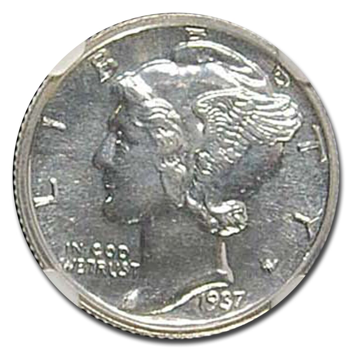 1937 Mercury Dime PF-66 NGC