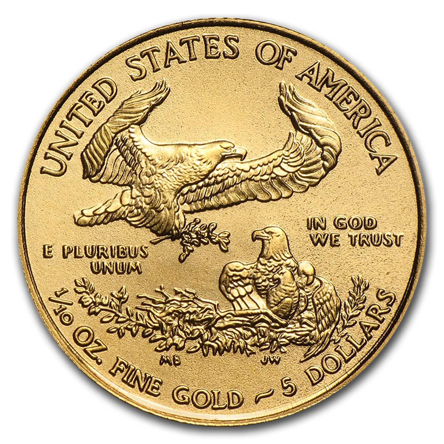2019 1/10 oz American Gold Eagle BU