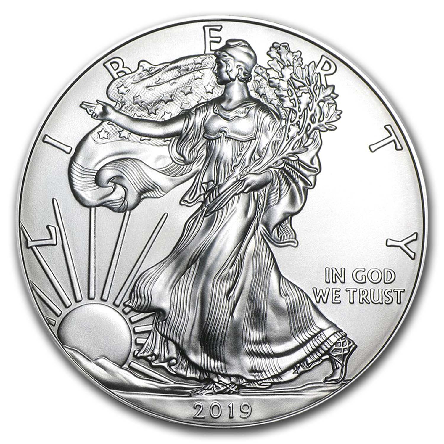 2019 1 oz American Silver Eagle (MintDirect® Premier Single)