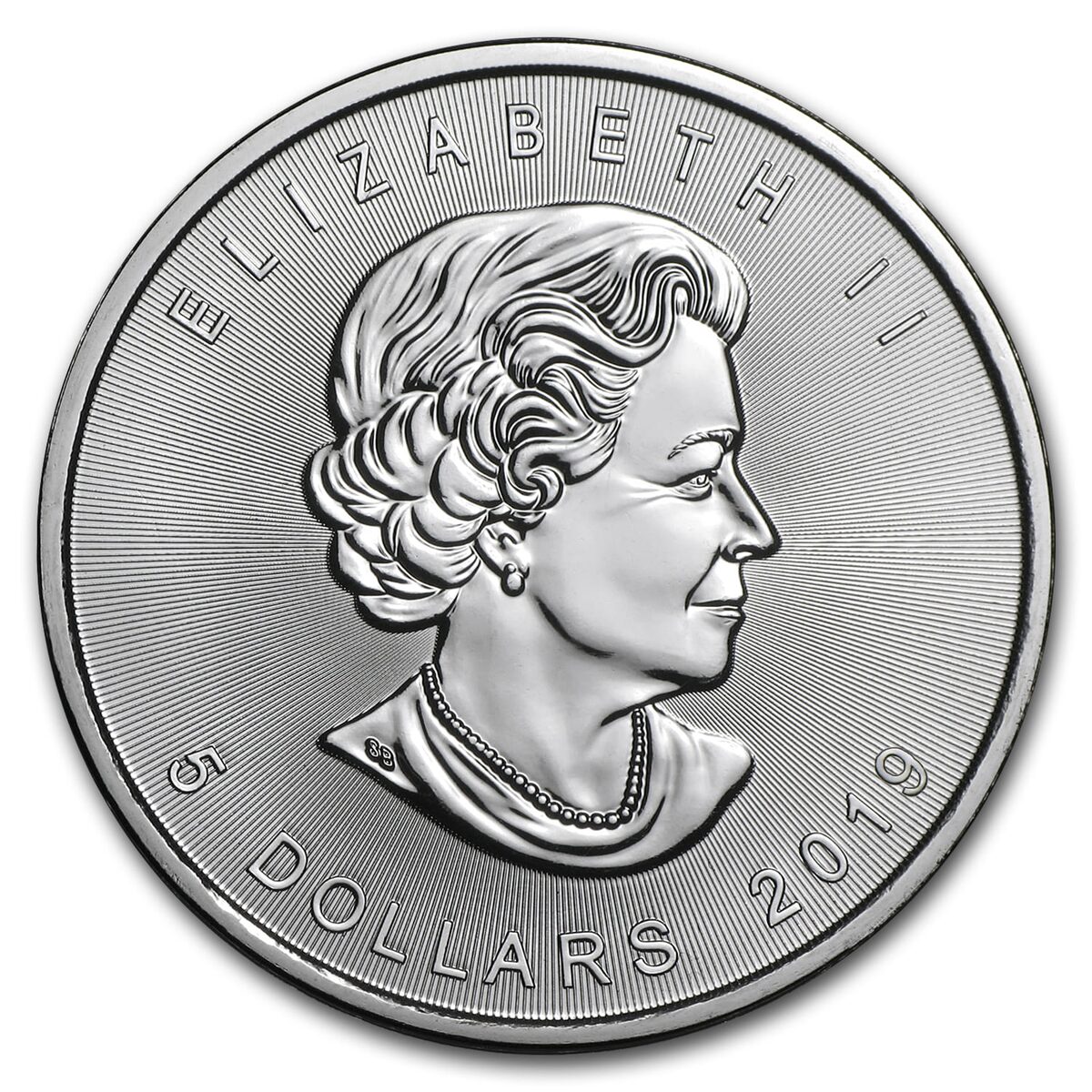 2019 Canada 1 oz Silver Maple Leaf BU