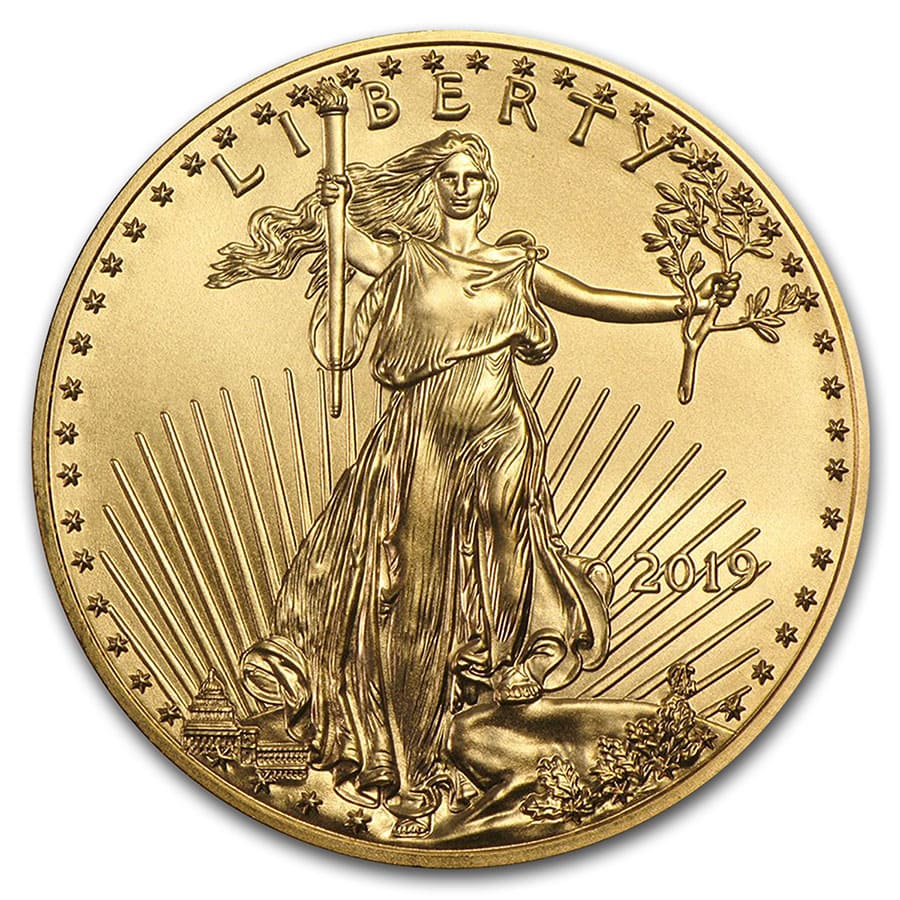 2019 1 oz American Gold Eagle (MintDirect® Single)