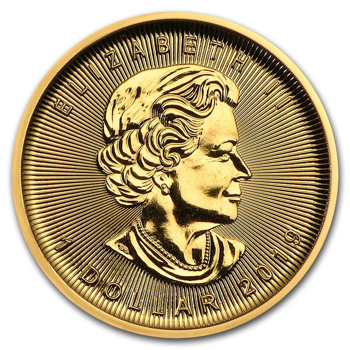 2019 Canada 1/20 oz Gold Maple Leaf BU