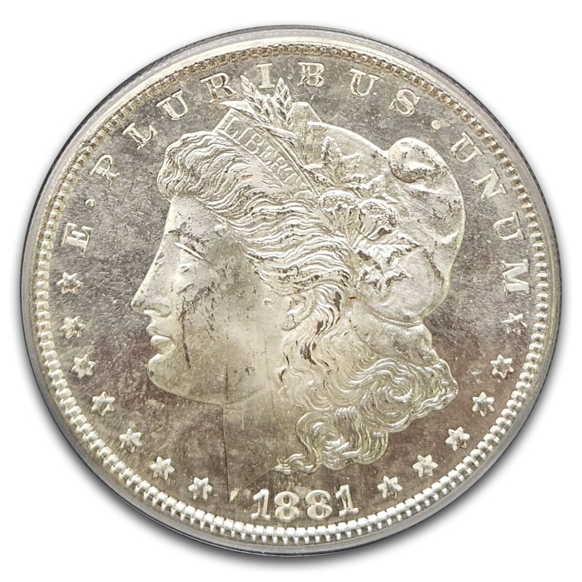 1881-S Morgan Dollar MS-64 PL PCGS