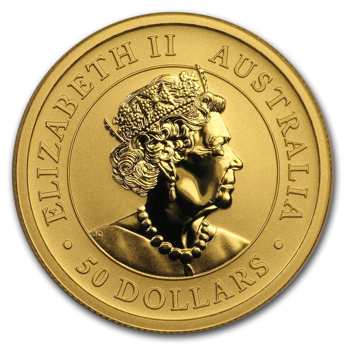 2019 Australia 1/2 oz Gold Kangaroo BU