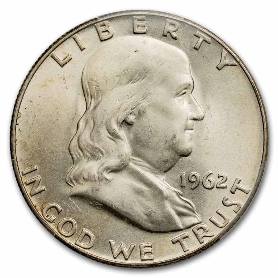1962-D Franklin Half Dollar MS-65 PCGS (FBL)