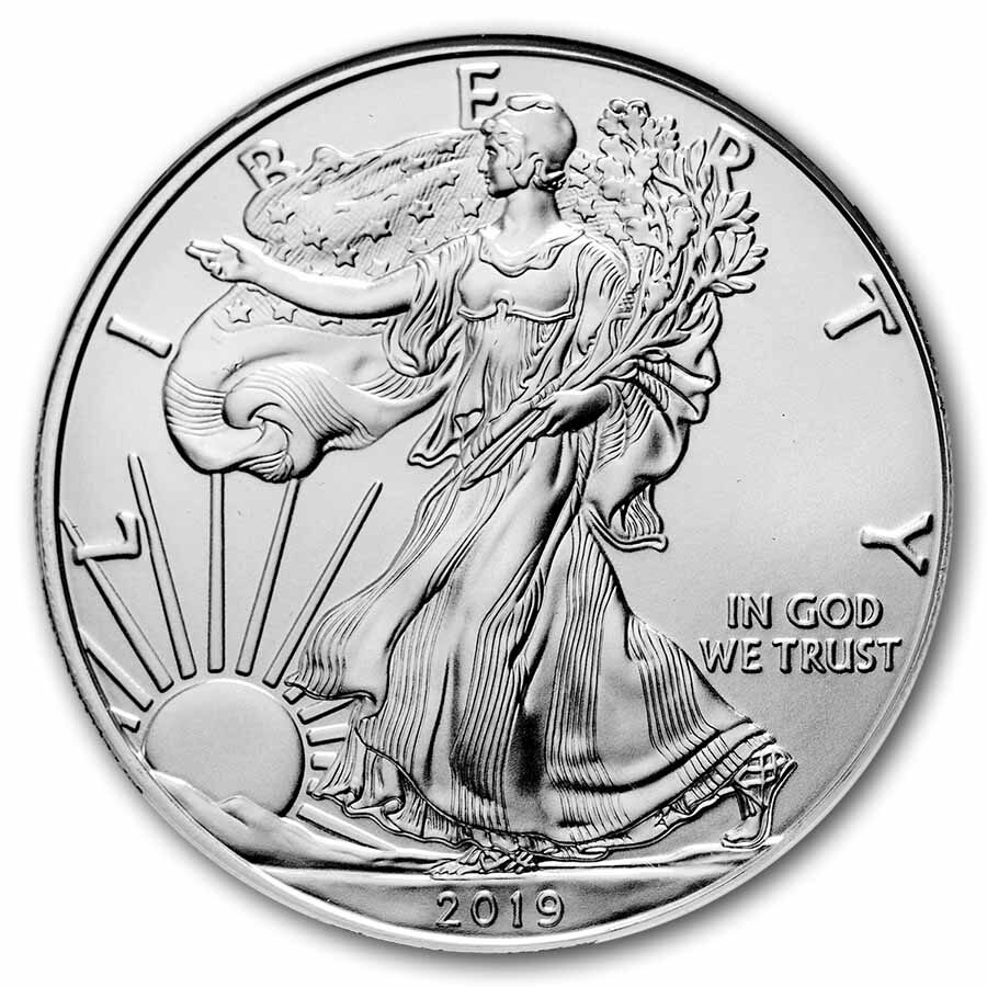 2019 American Silver Eagle MS-69 NGC