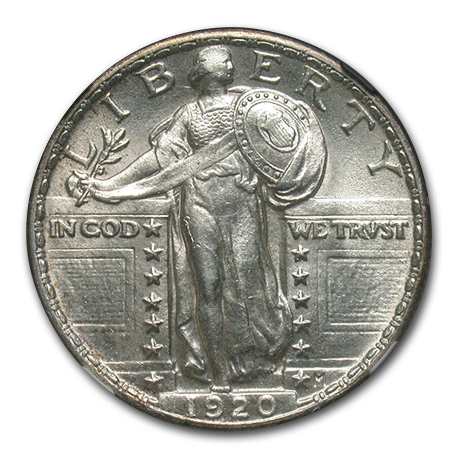 1920 Standing Liberty Quarter MS-63 NGC