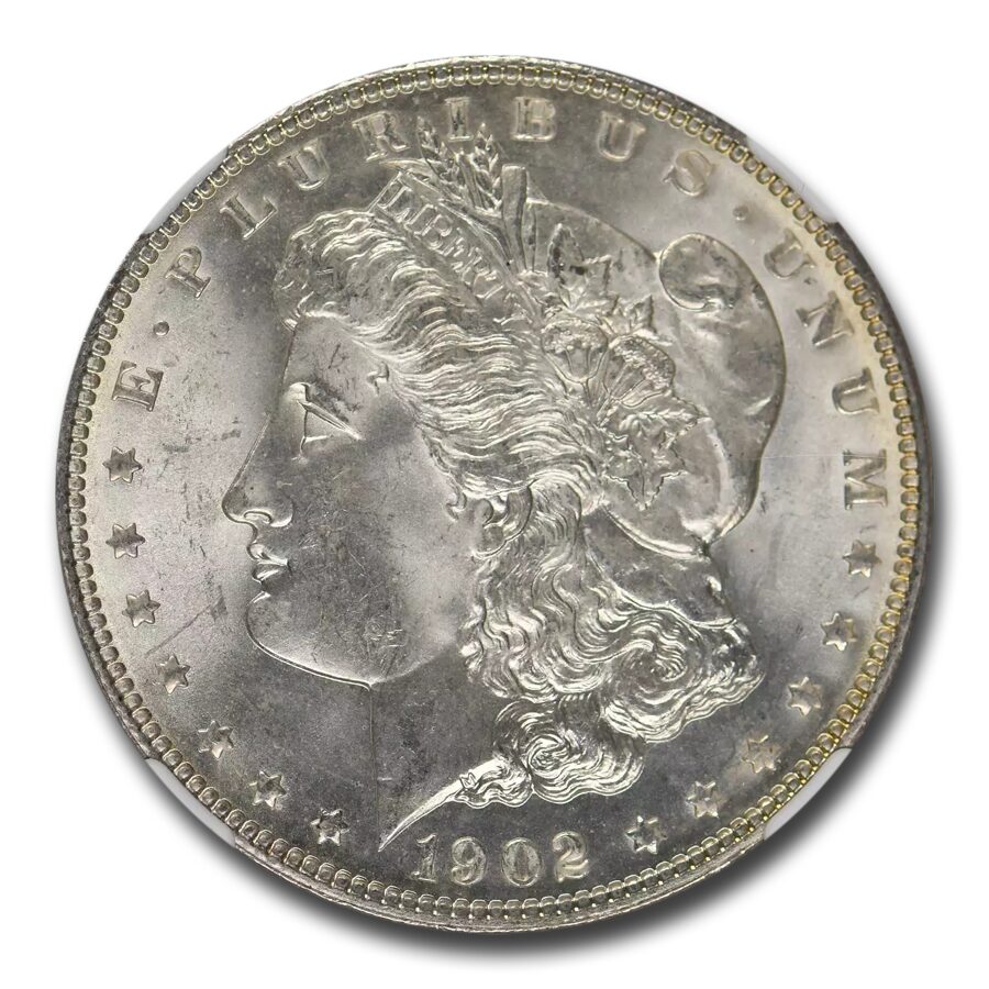 1902 Morgan Dollar MS-66 NGC