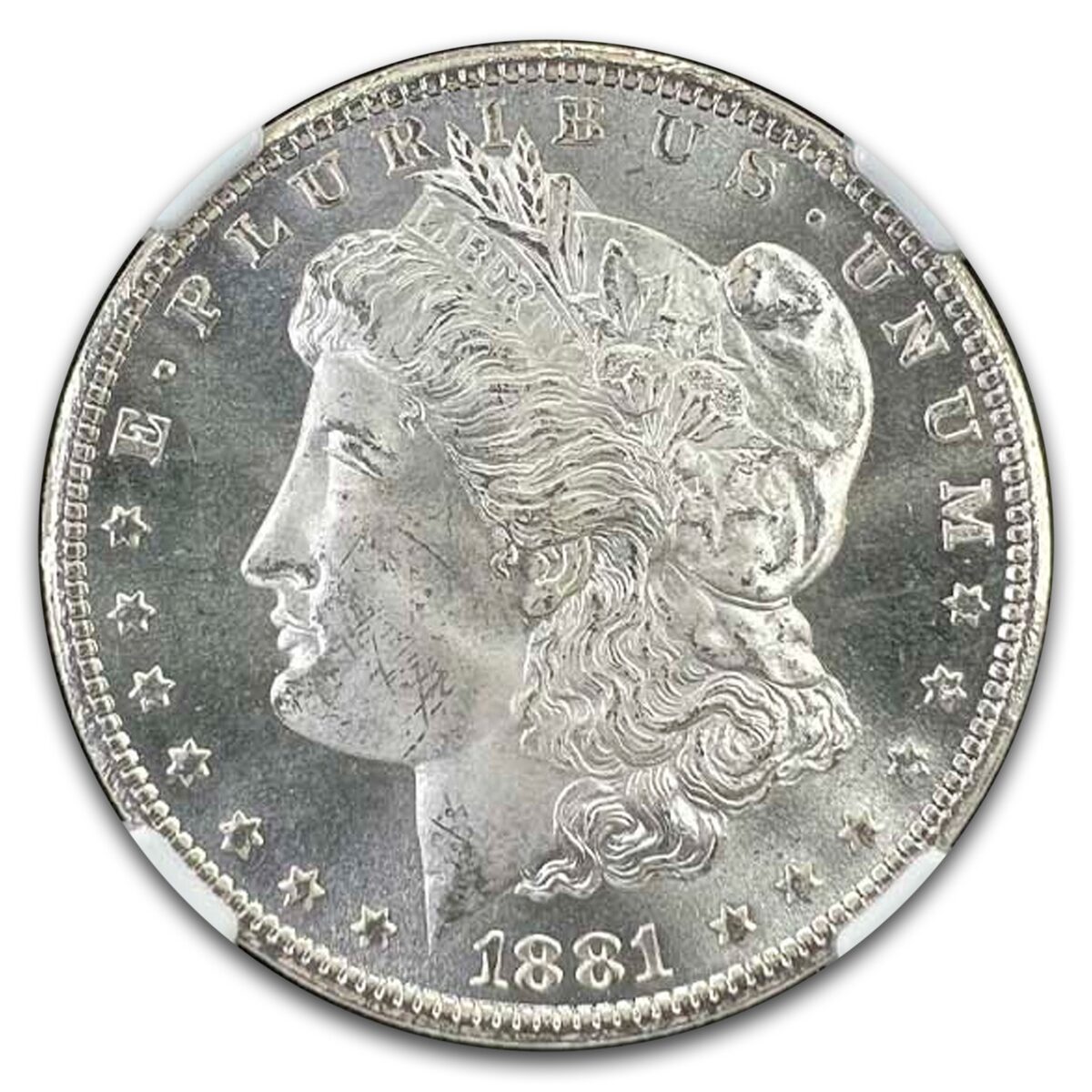1881-CC Morgan Dollar MS-66 NGC