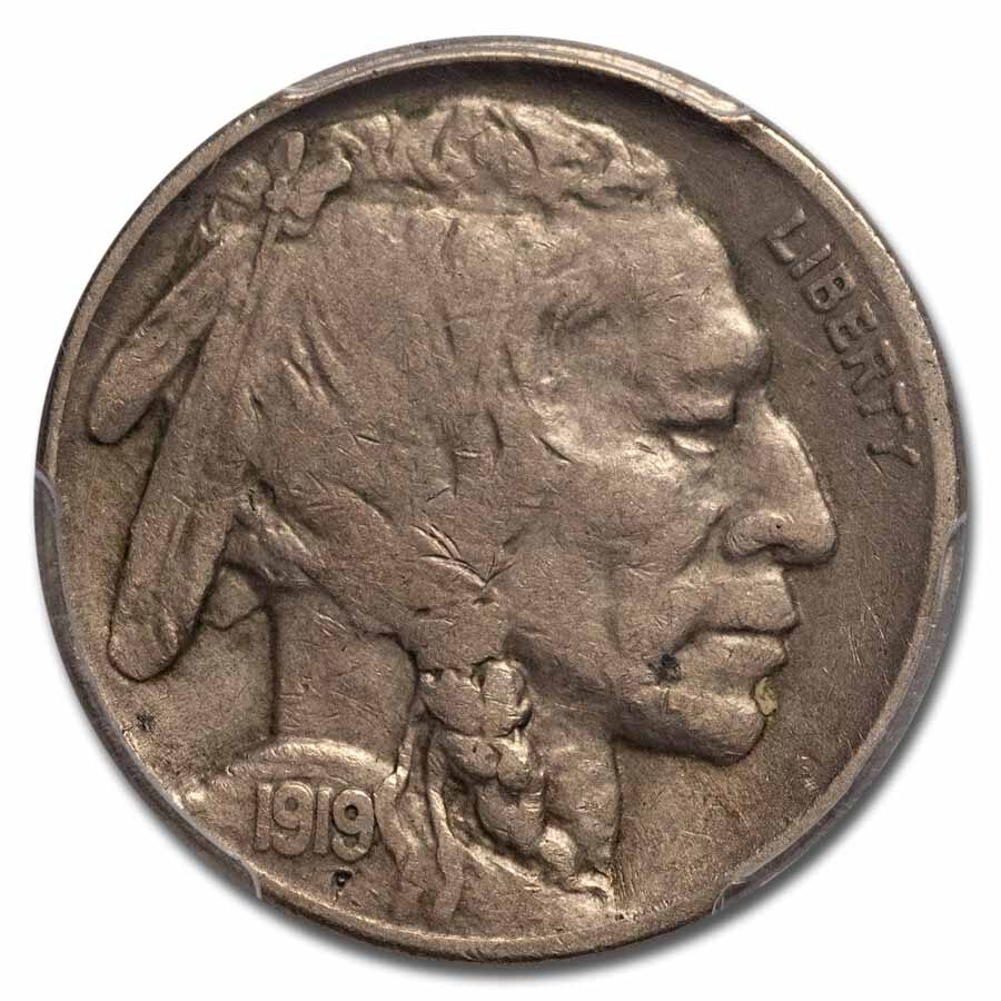 1919-S Buffalo Nickel VF-30 PCGS