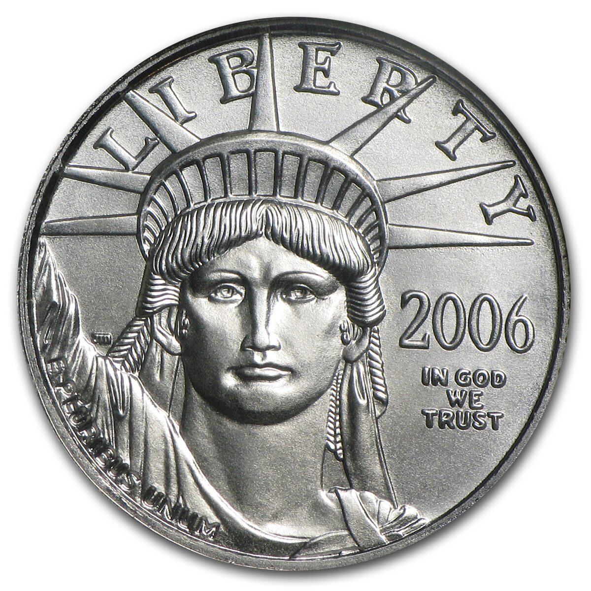 2006 1/10 oz American Platinum Eagle MS-70 NGC