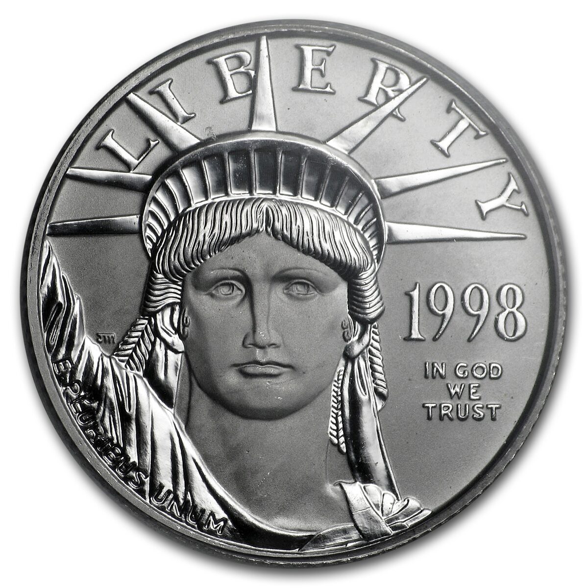1998 1/4 oz American Platinum Eagle MS-69 PCGS
