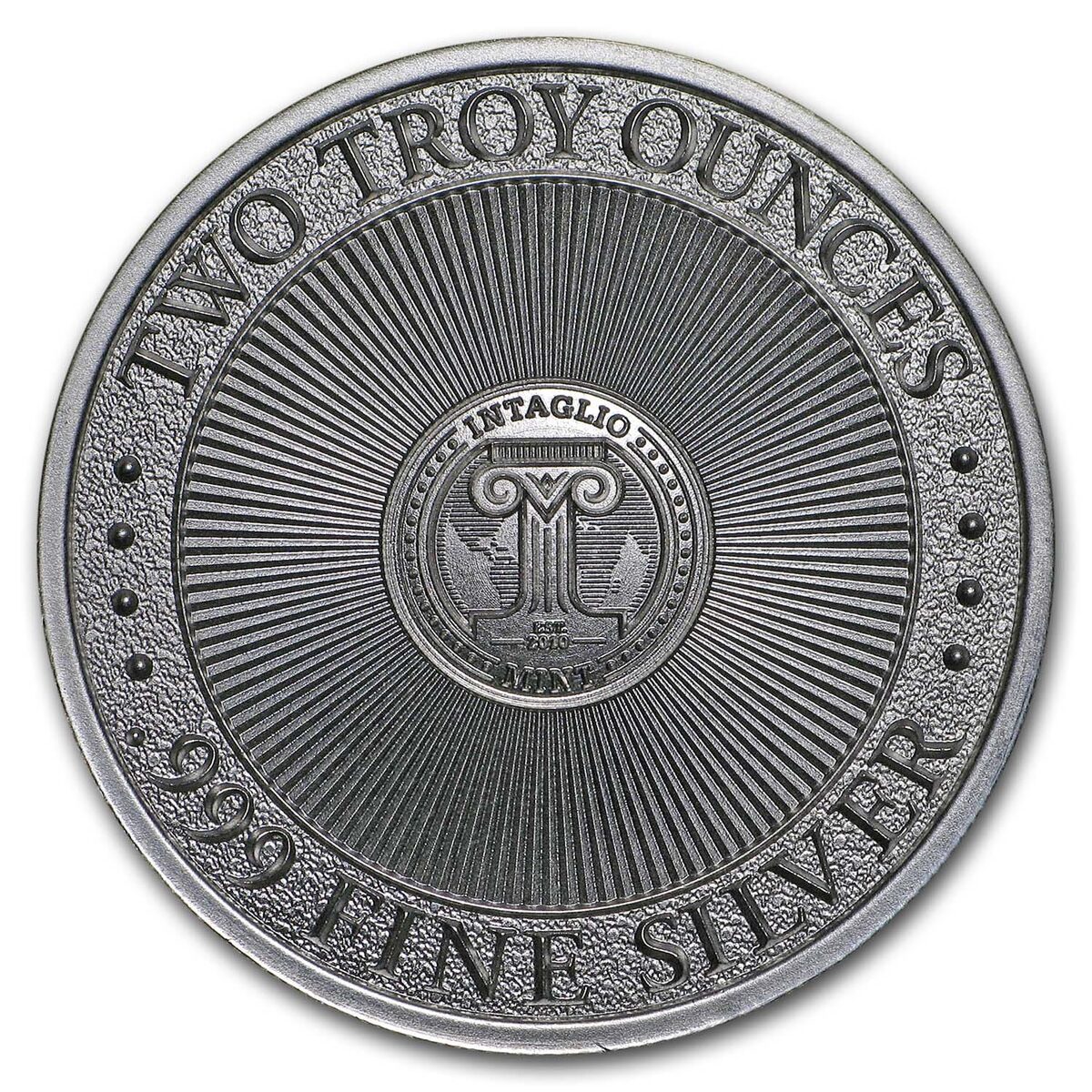 2 oz Silver High Relief Round - Bigfoot