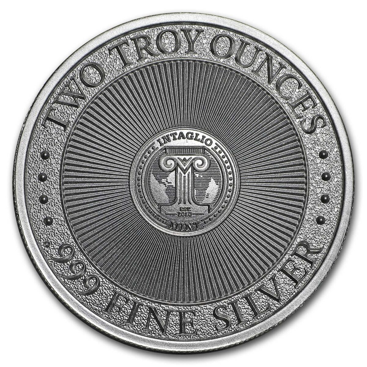2 oz Silver High Relief Round - Loch Ness Monster