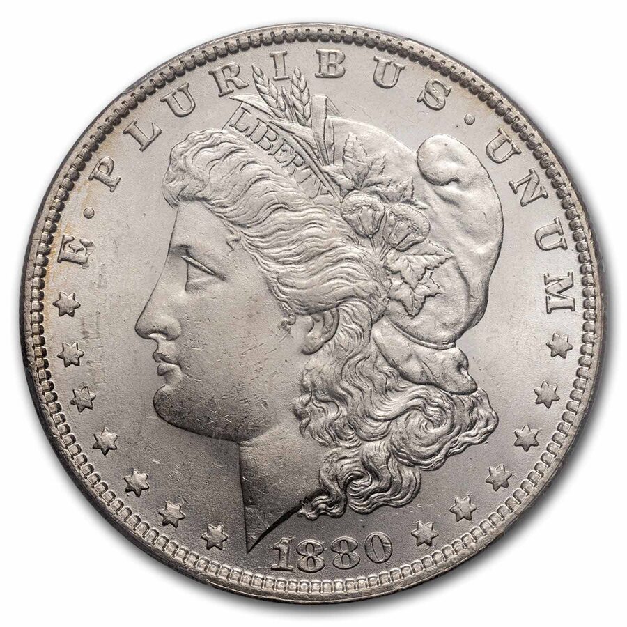 1880-O Morgan Silver Dollar MS-64 PCGS