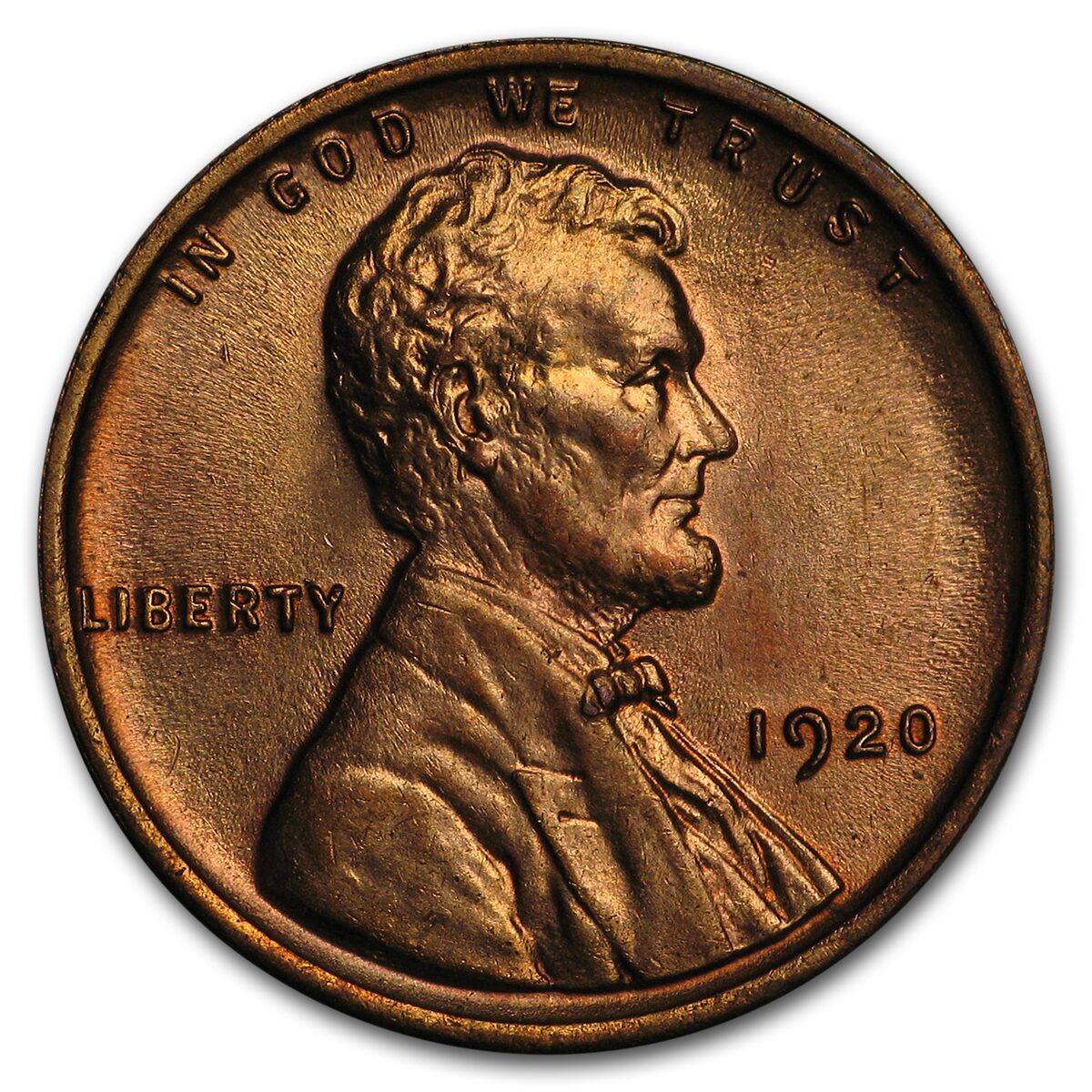 1920 Lincoln Cent BU (Red)