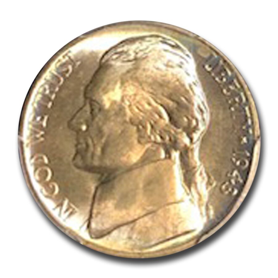 1943-D Jefferson Nickel MS-67 PCGS (FS)