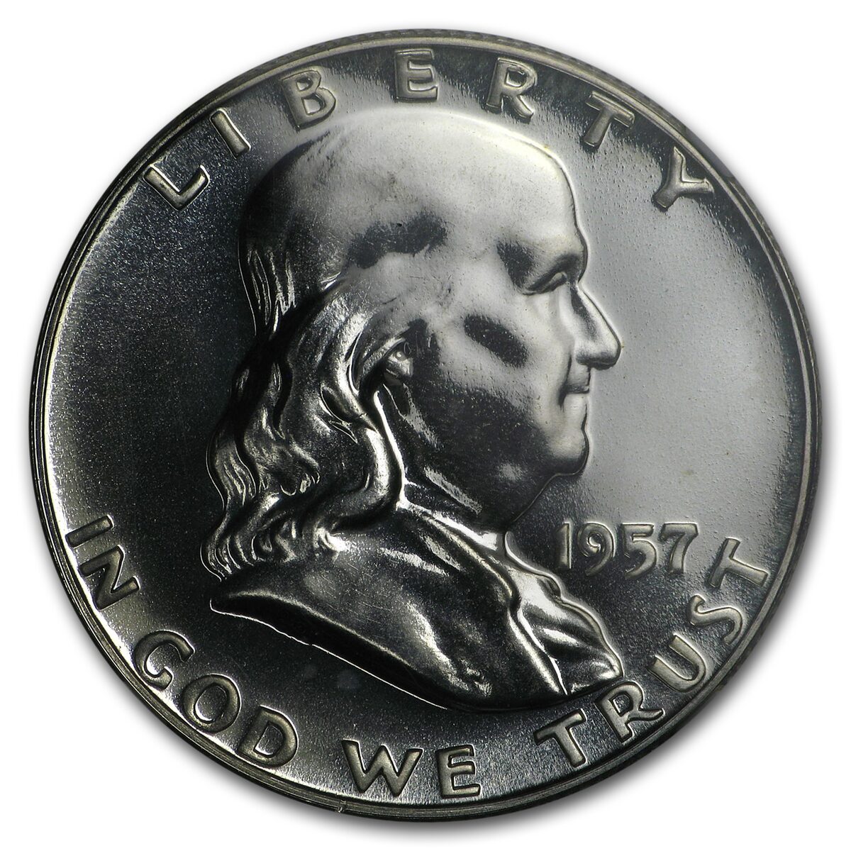 1957 Franklin Half Dollar PF-66 NGC