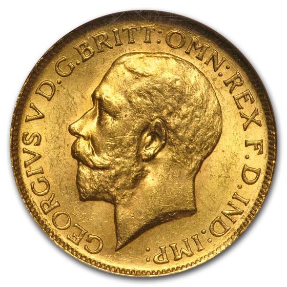 1917-C Canada Gold Sovereign MS-62 NGC