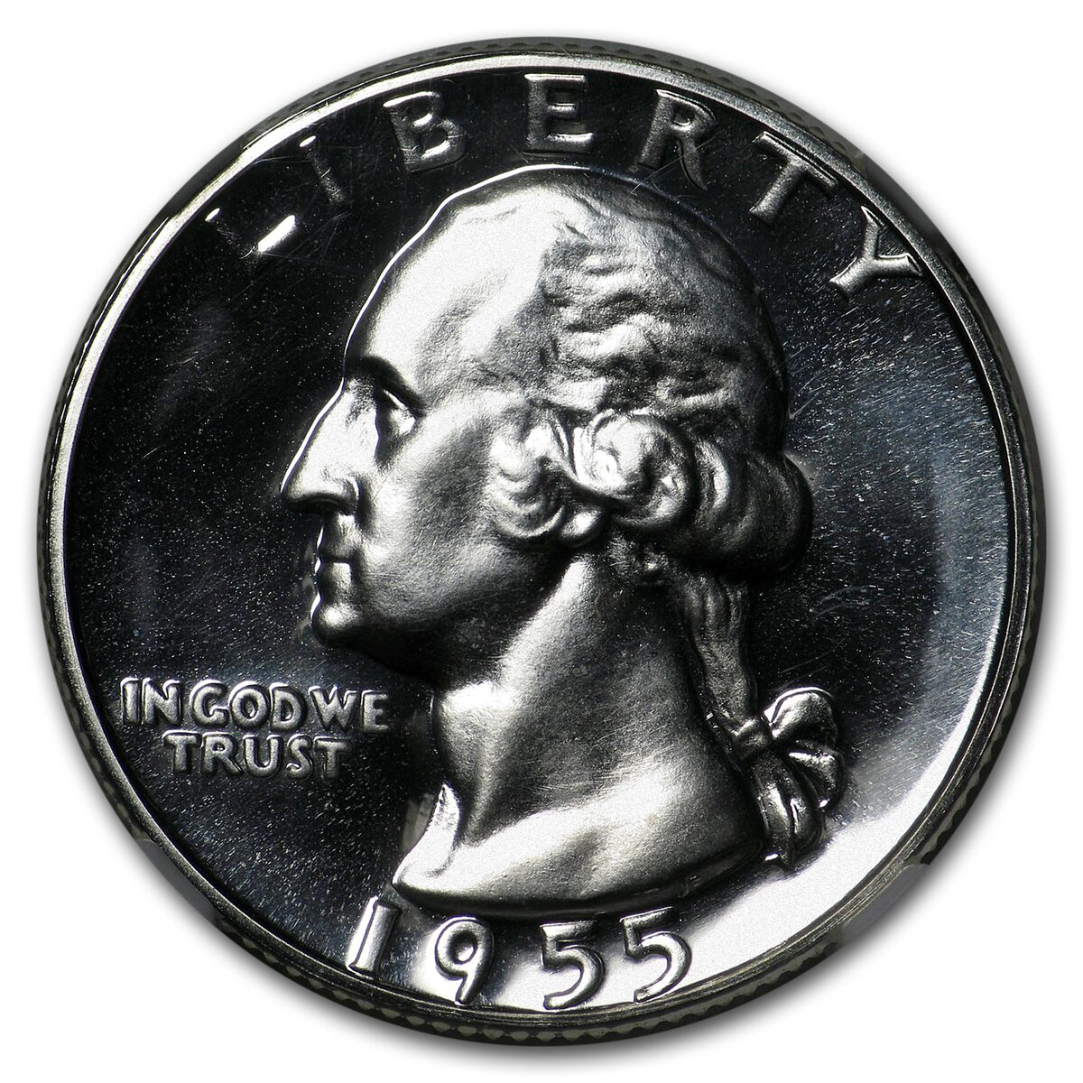 1955 Washington Quarter PF-69 NGC