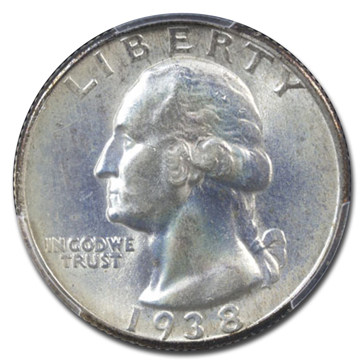 1938 Washington Quarter MS-65 PCGS