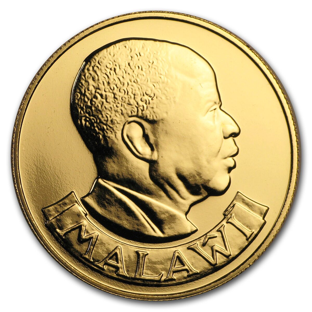 1978 Malawi Gold 250 Kwacha Conservation Series BU