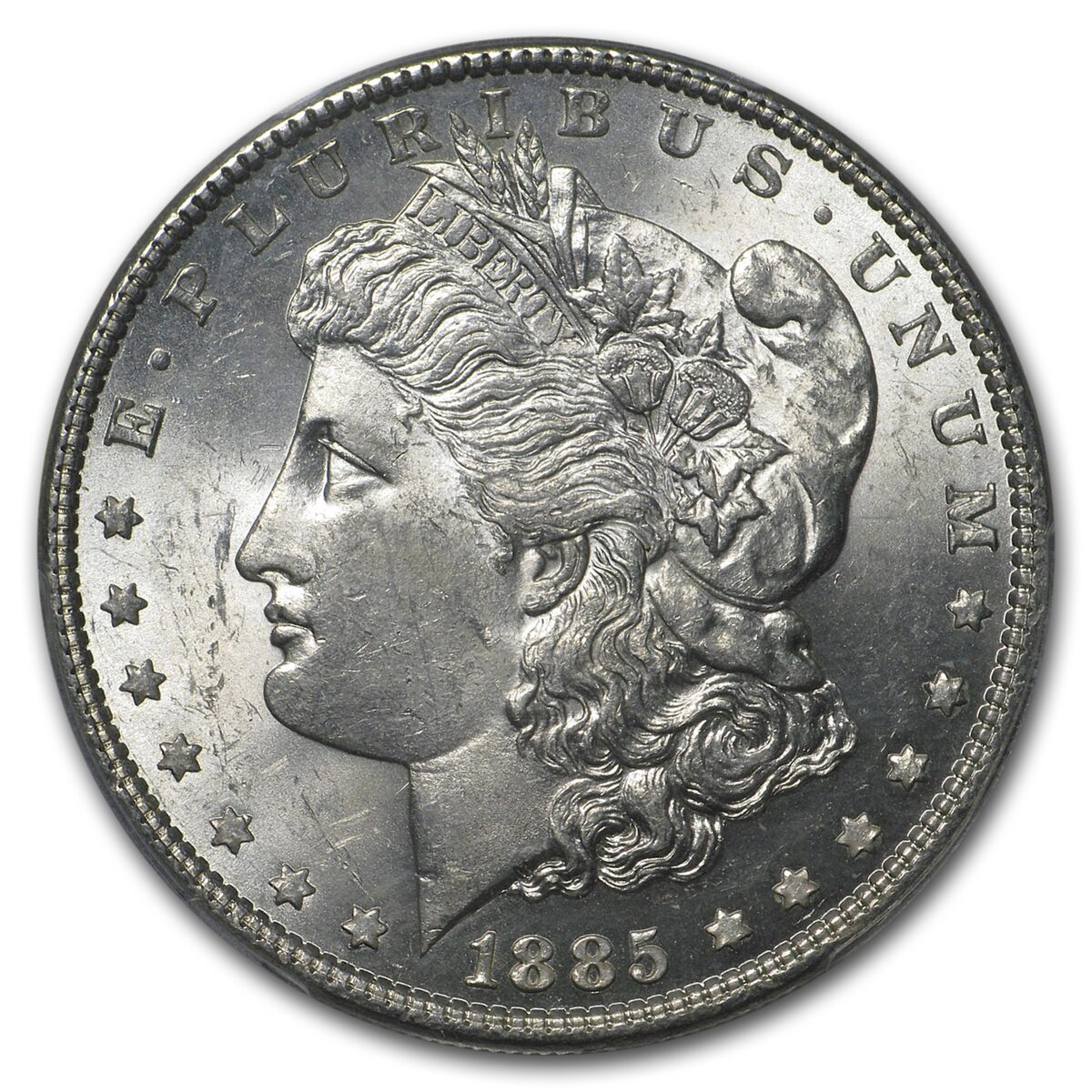 1885 Morgan Dollar MS-62 PCGS