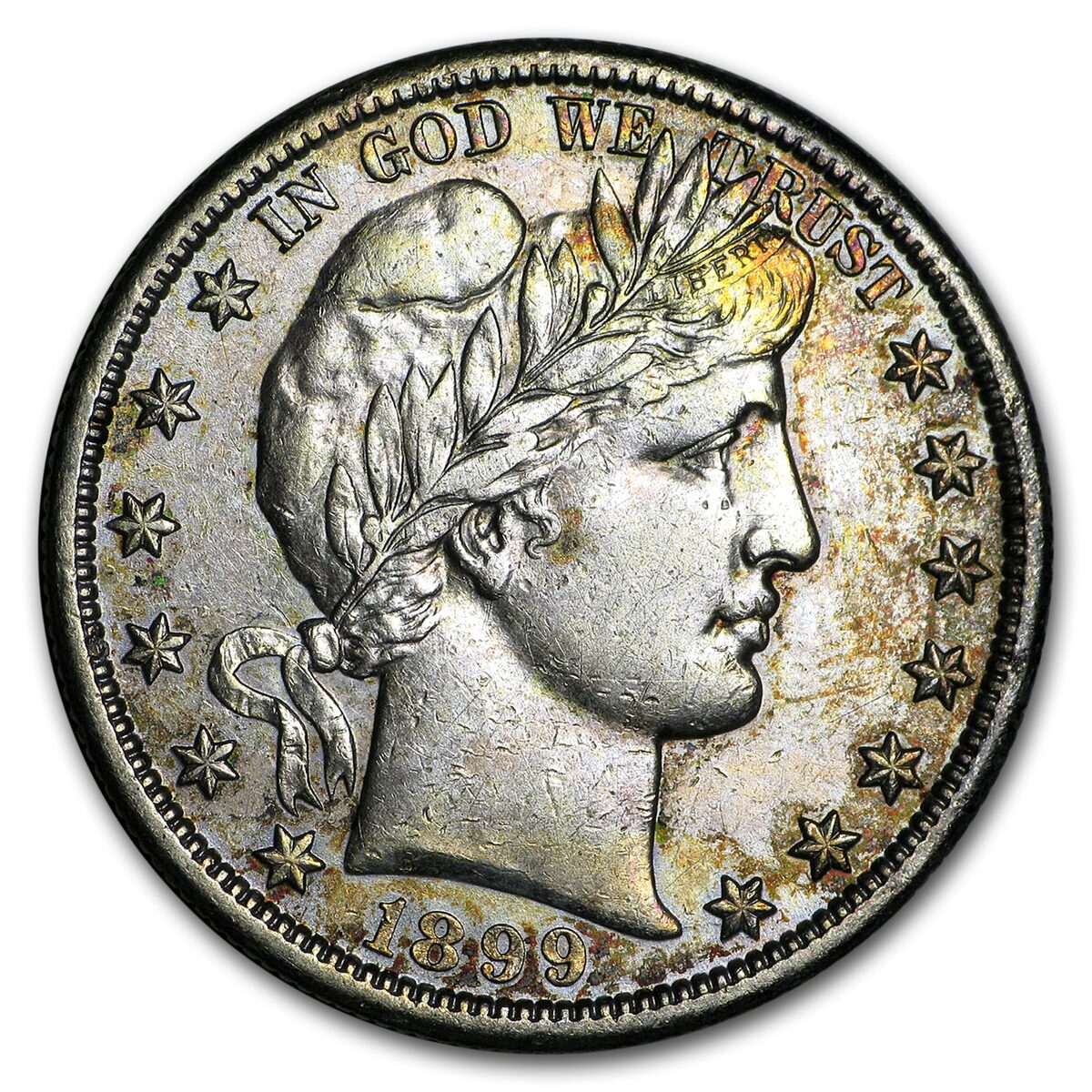 1899-S Barber Half Dollar XF