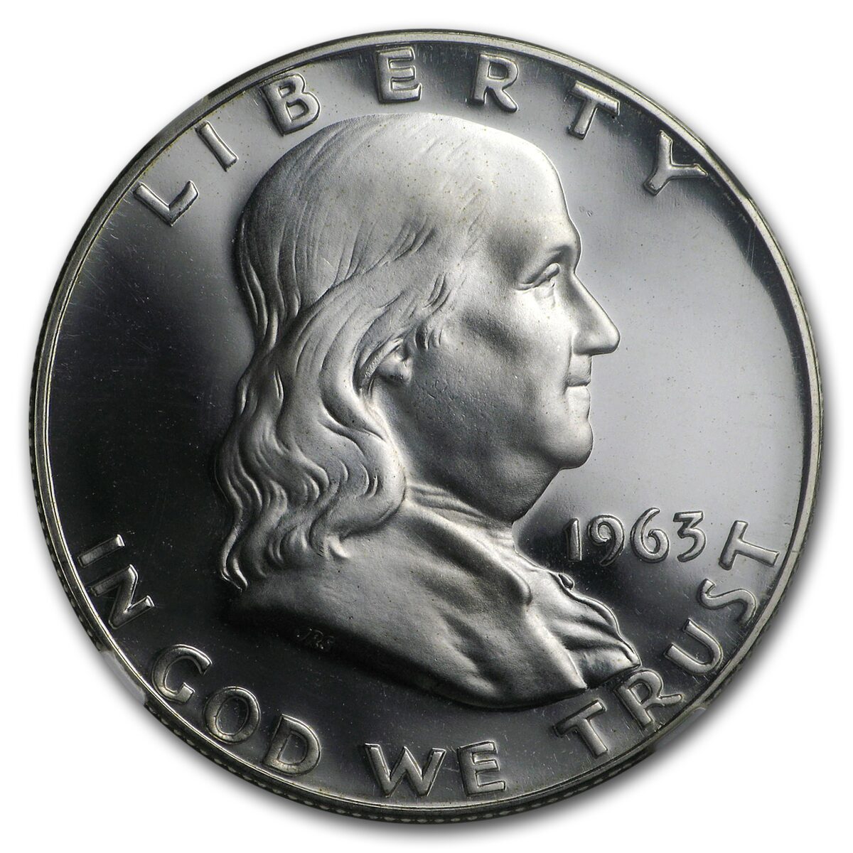 1963 Franklin Half Dollar PF-67 Ultra Cameo NGC