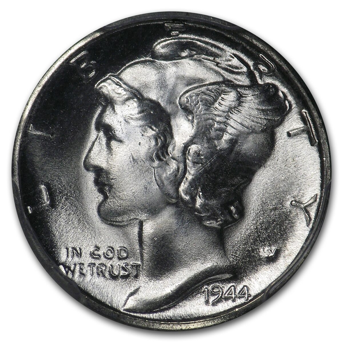 1944-D Mercury Dime MS-66 PCGS (FB)