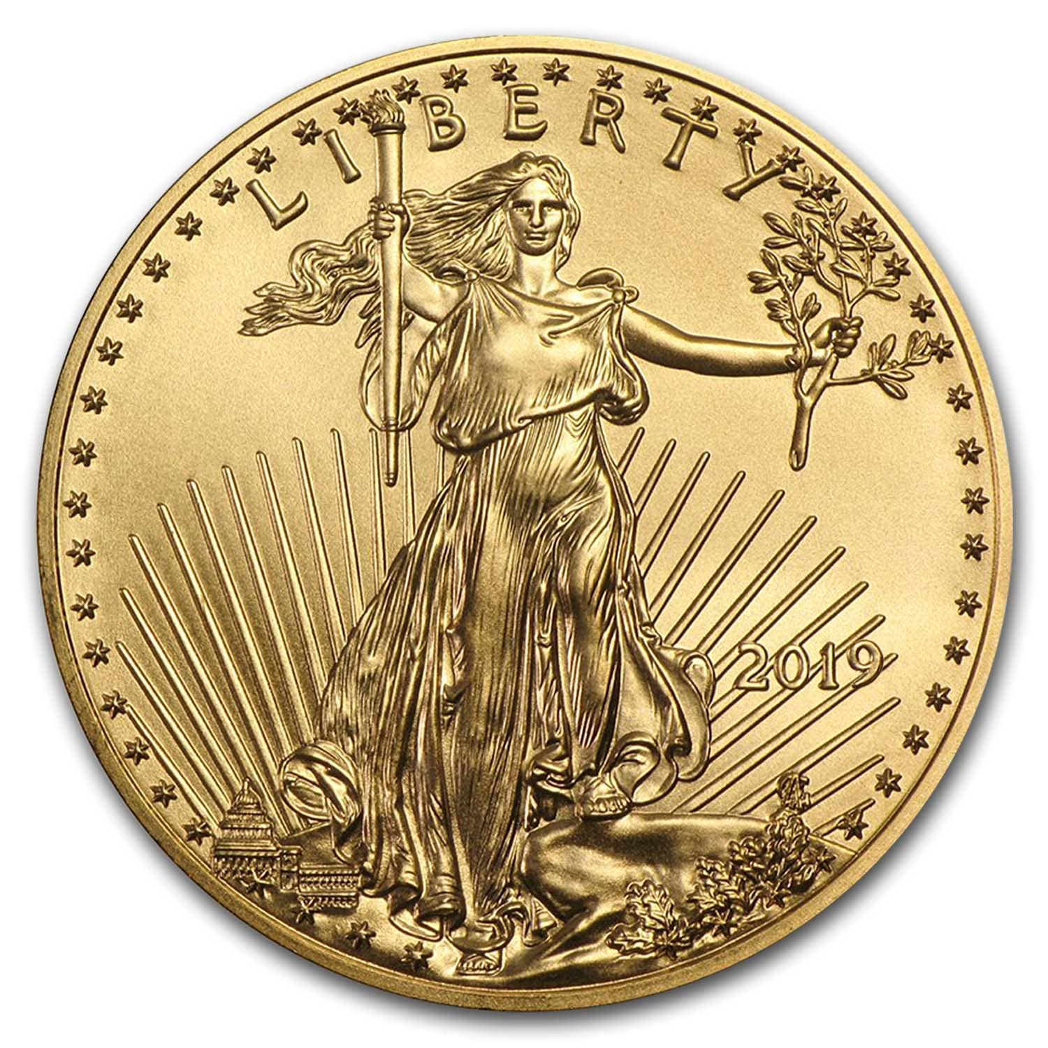 2019 1/4 oz American Gold Eagle MS-70 PCGS (First Day of Issue)