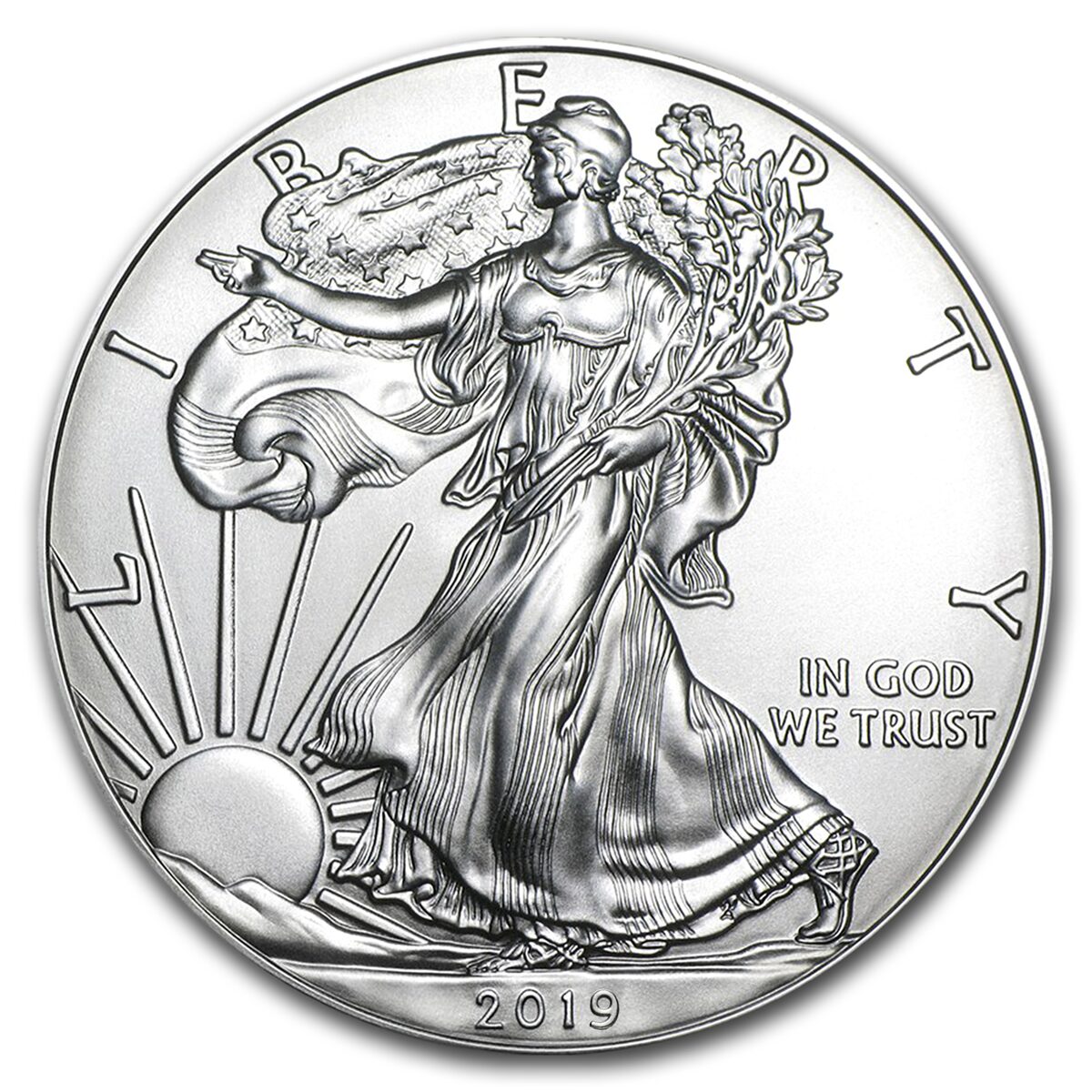 2019 American Silver Eagle MS-70 NGC (First Day of Issue)