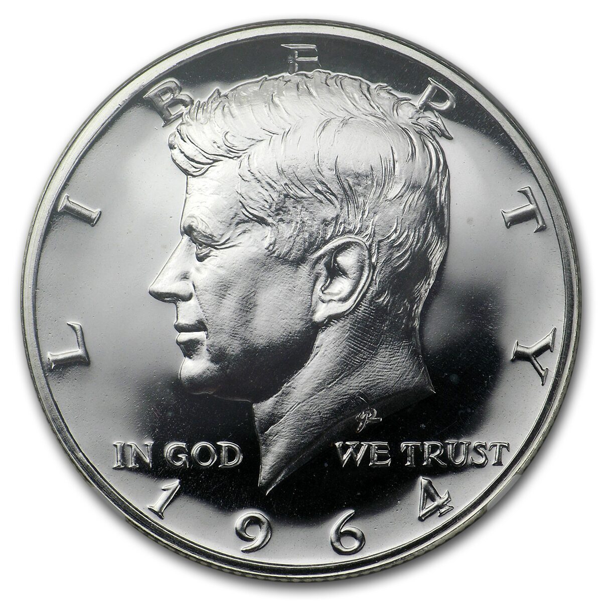 1964 Kennedy Half Dollar PF-65 NGC (Accented Hair)