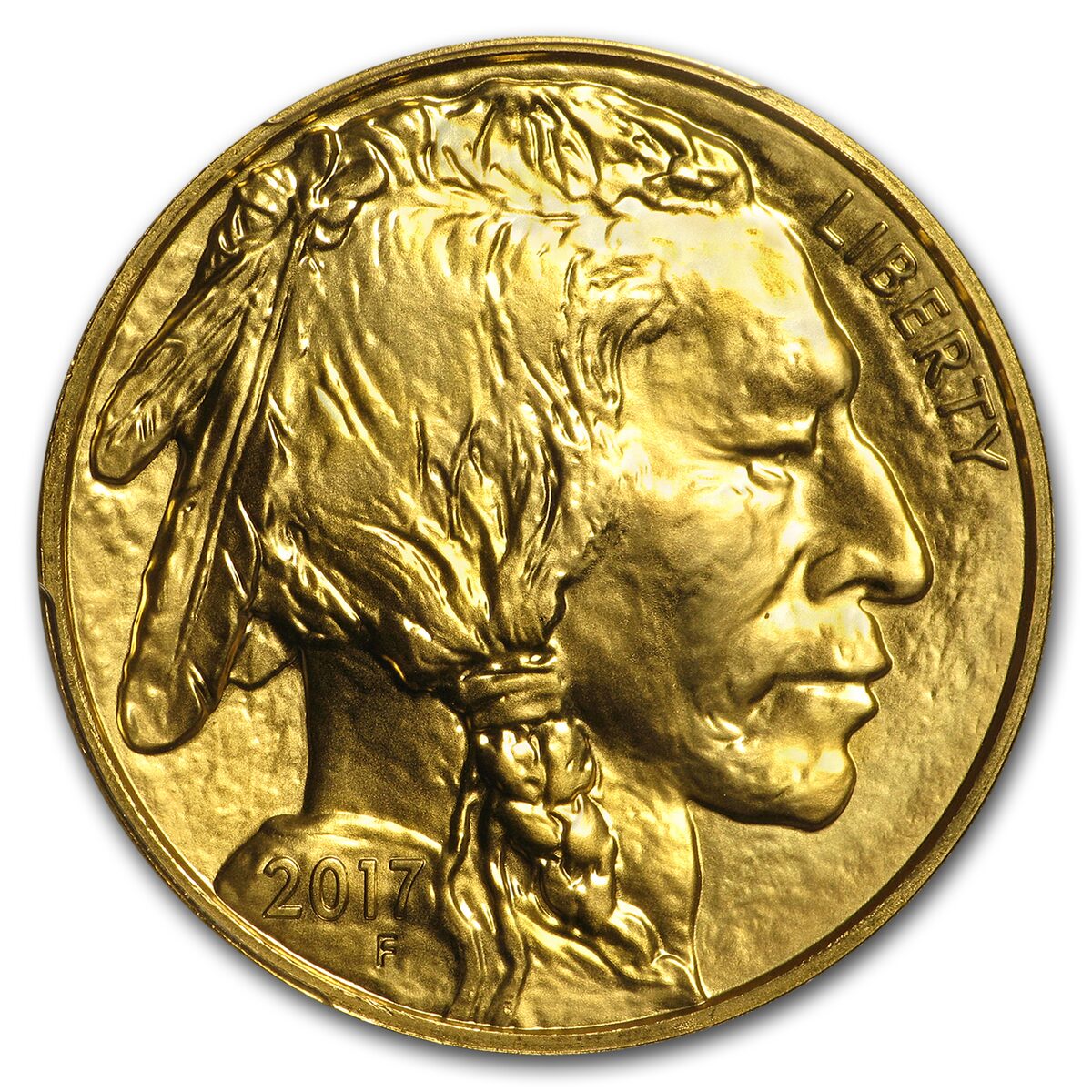 2017 1 oz Gold Buffalo MS-70 PCGS