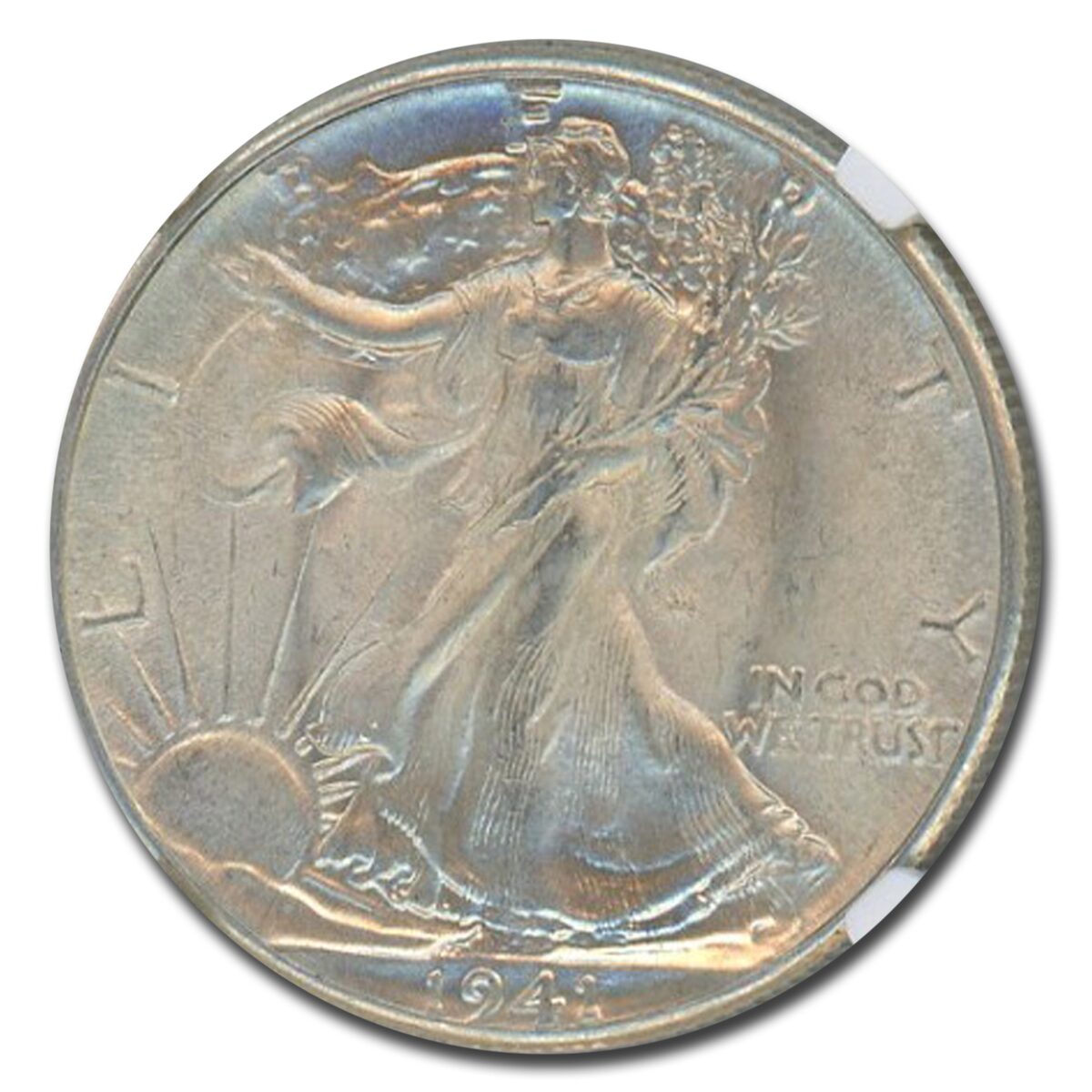 1941 Walking Liberty Half Dollar MS-63 NGC