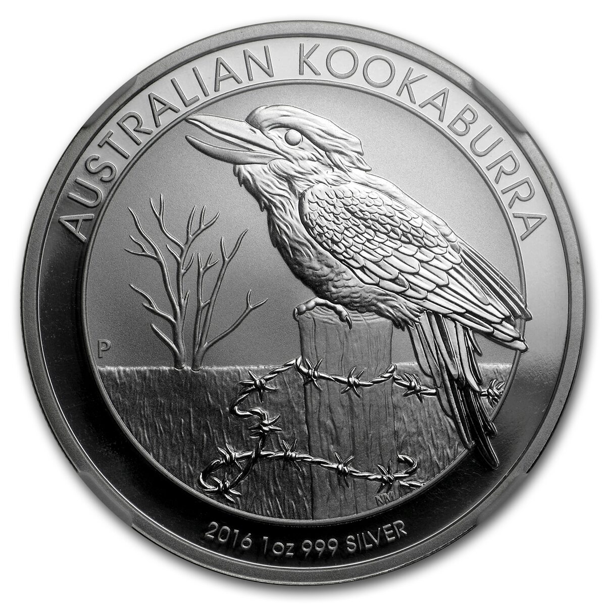 2016 Australia 1 oz Silver Kookaburra MS-70 NGC
