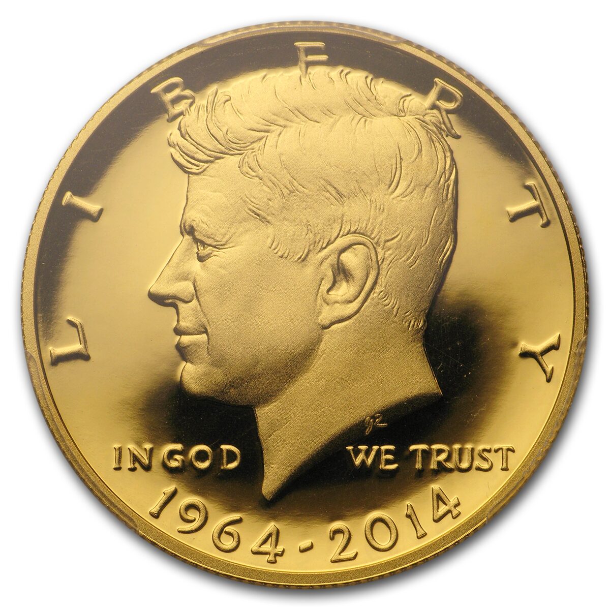 2014-W 3/4 oz Gold Kennedy Half Dollar PR-70 PCGS (Camelot)