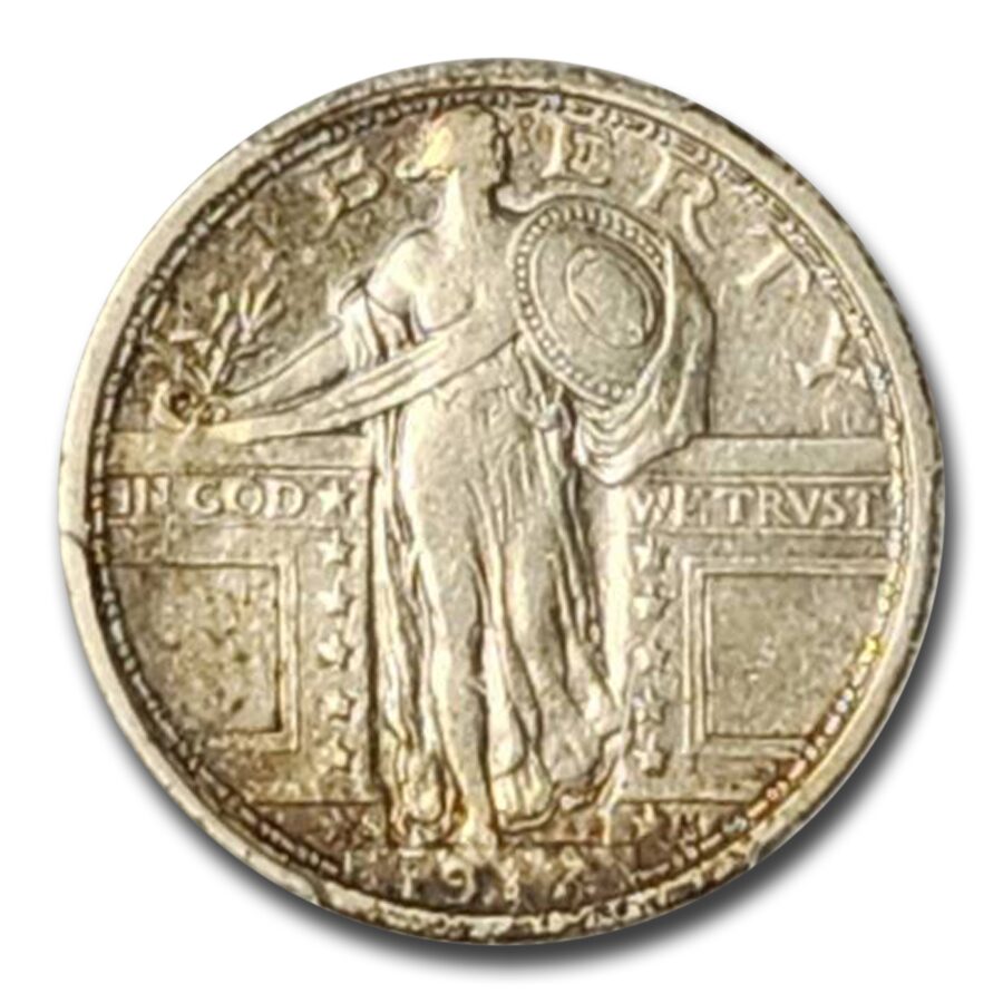 1917-S Standing Liberty Quarter Type-I VF-30 PCGS