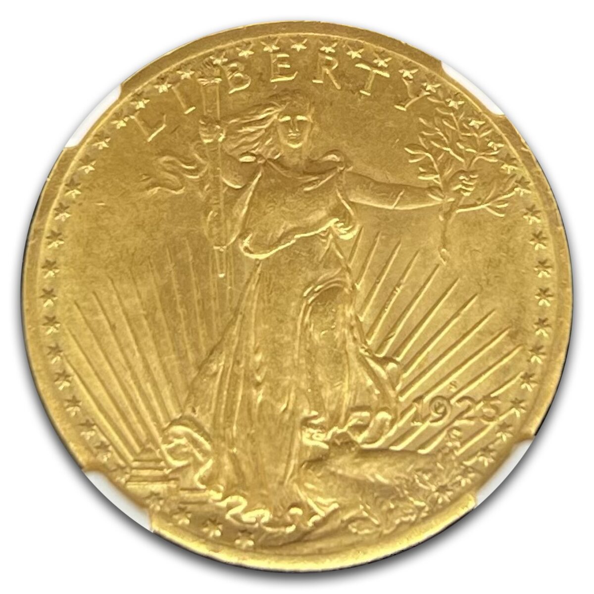 1925-S $20 St Gaudens Gold Double Eagle MS-63 NGC