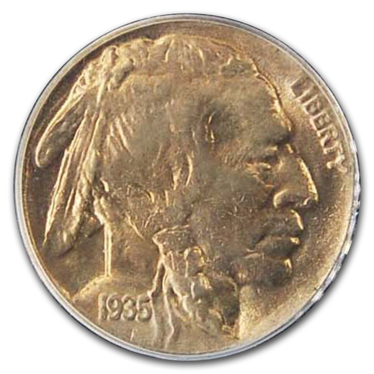 1935-D Buffalo Nickel MS-64 PCGS