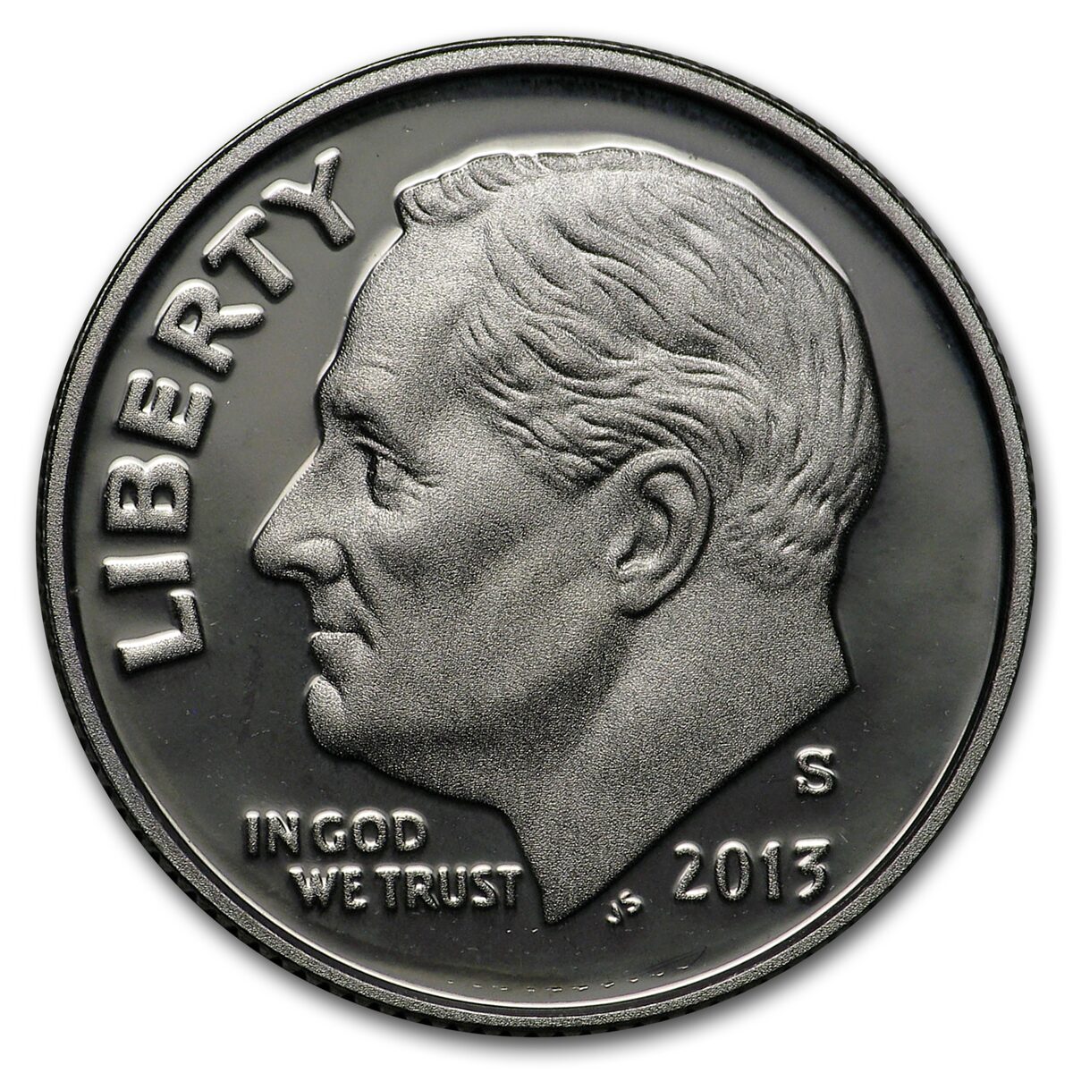 2013-S Silver Roosevelt Dime Gem Proof