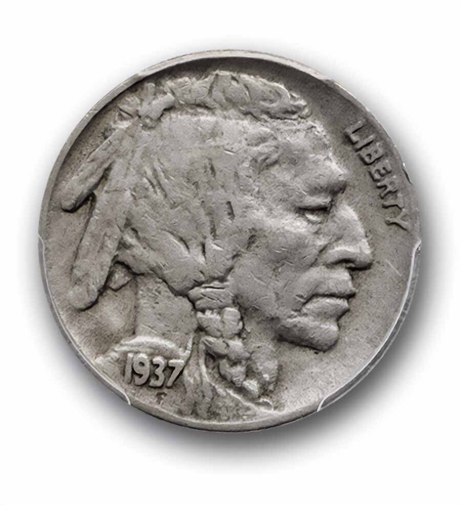 1937-D 3 Legged Buffalo Nickel VF-35 PCGS