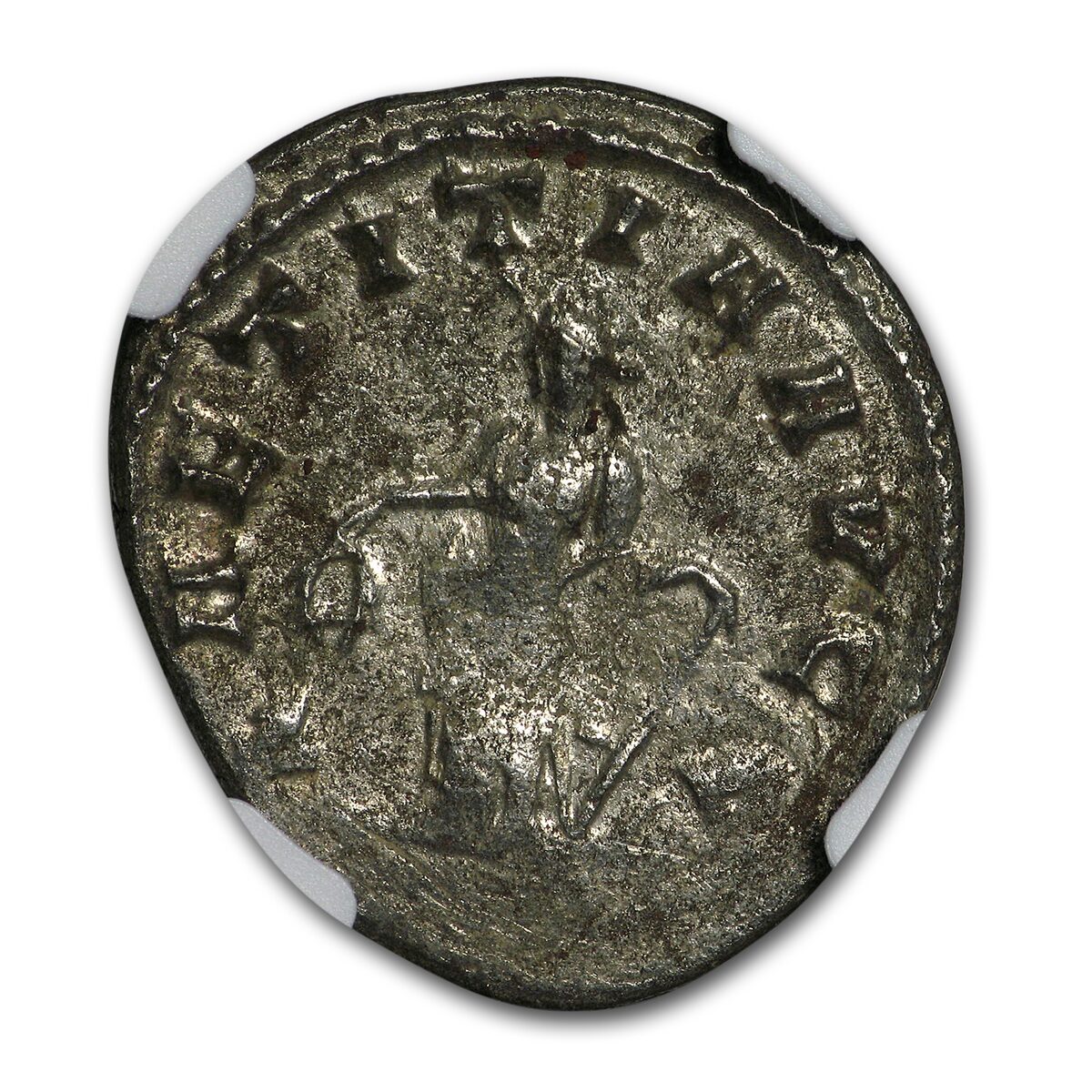 Roman Empire Dbl Denarius Emperor Valerian I (253-260 AD) VF NGC