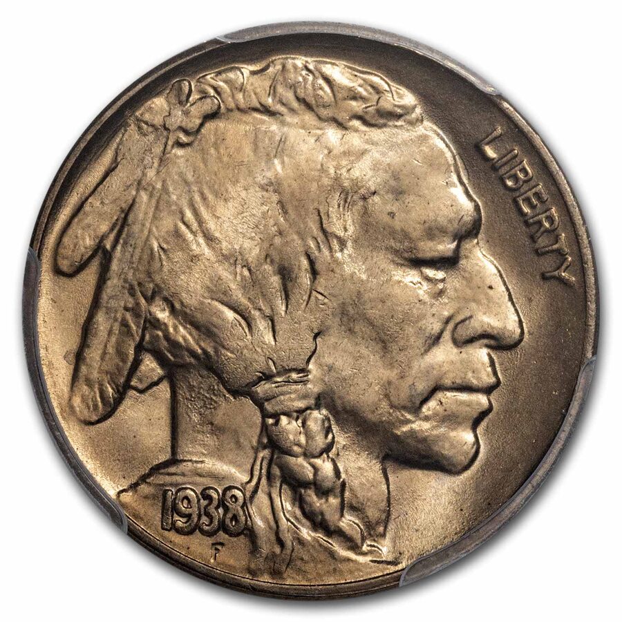 1938-D/S Buffalo Nickel MS-66 PCGS