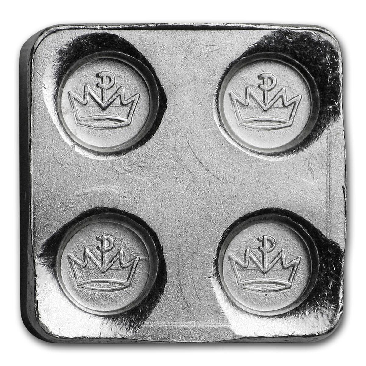 1/4 oz Silver Building Block Bars (2x2)