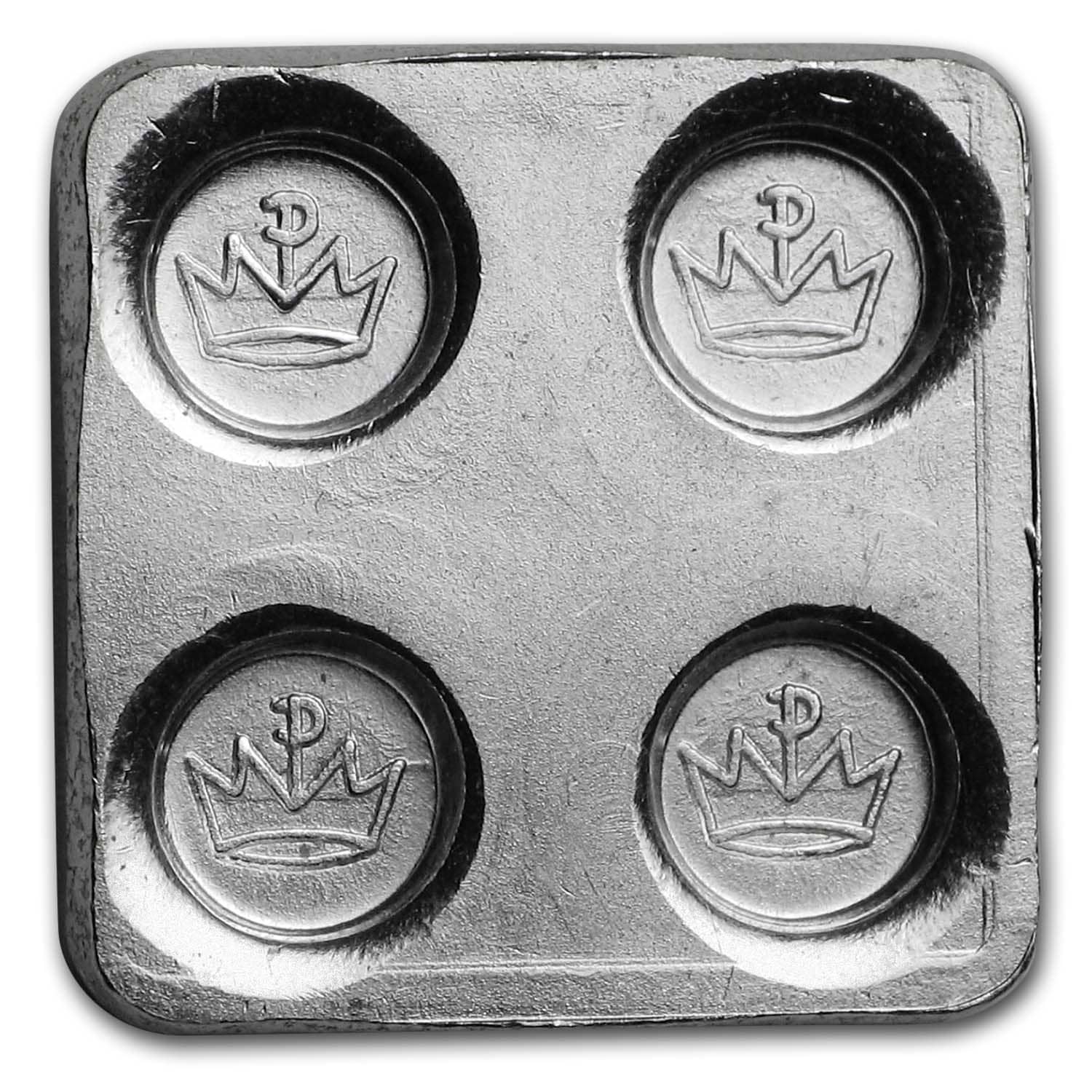1/8 oz Silver Building Block Bars (2x2)