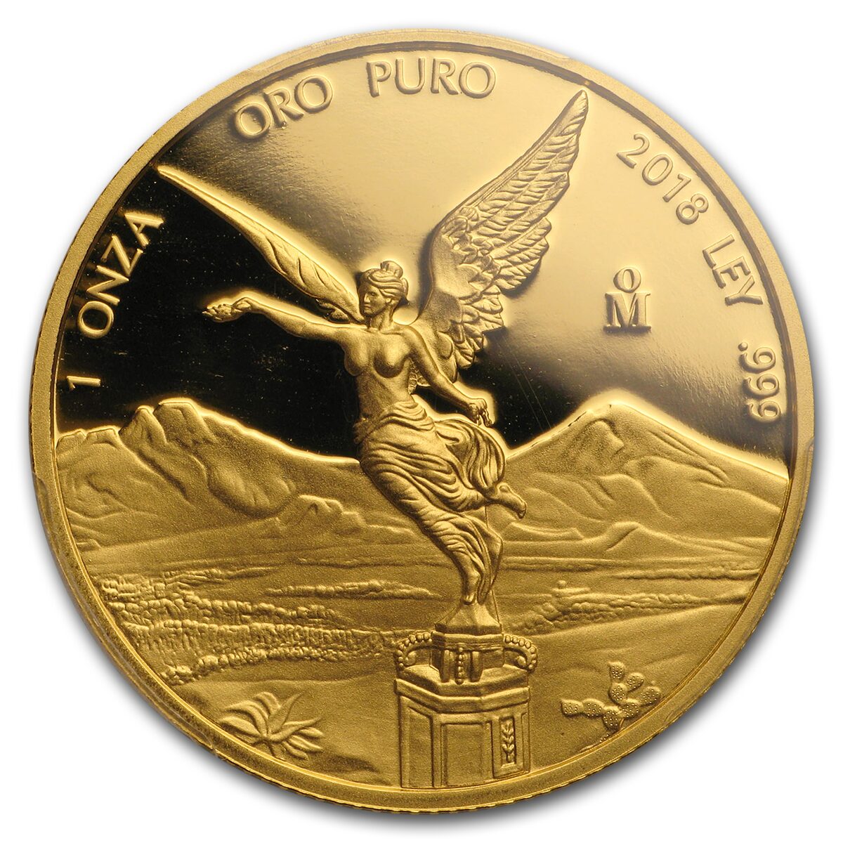 2018 Mexico 1 oz Proof Gold Libertad PR-70 PCGS (FirstStrike®)