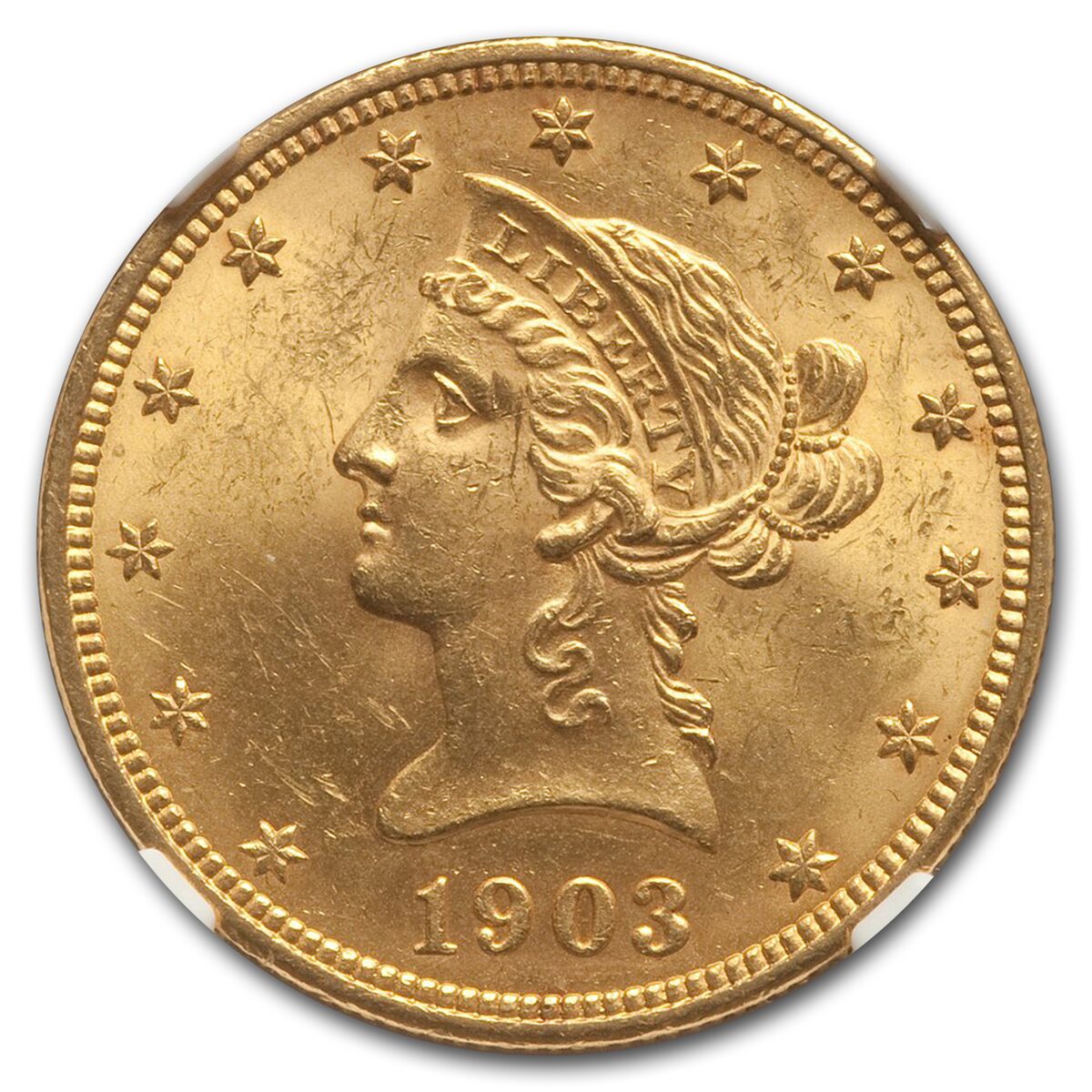 1903 $10 Liberty Gold Eagle MS-63 NGC