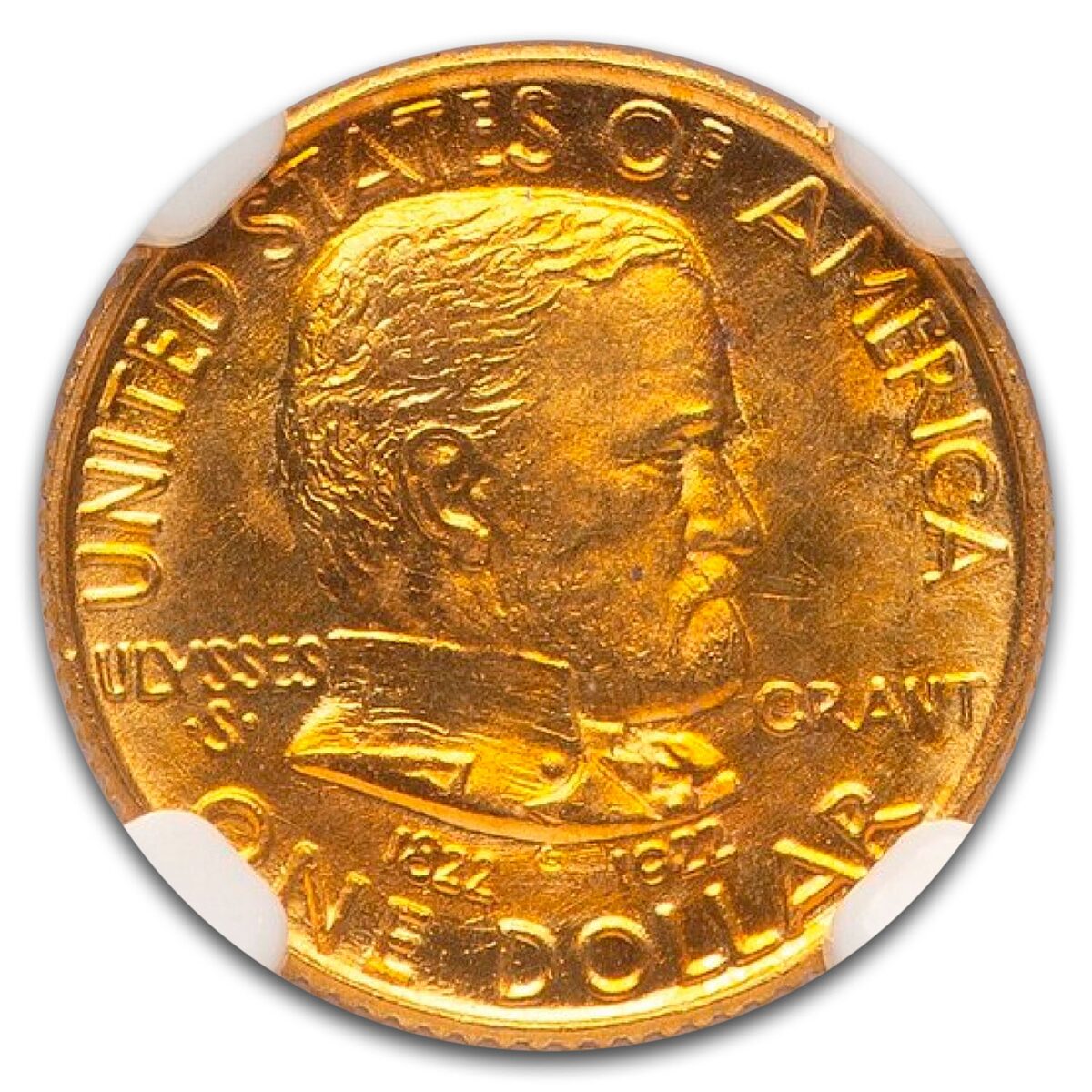 1922 Gold $1.00 Grant MS-67 NGC (No Star)